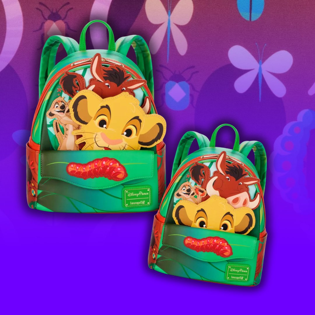 Coming Soon: Disney The lion King Loungefly Mini backpack will be arriving tonight on DisneyStore .com at midnight PT / 3am ET #disneykeep