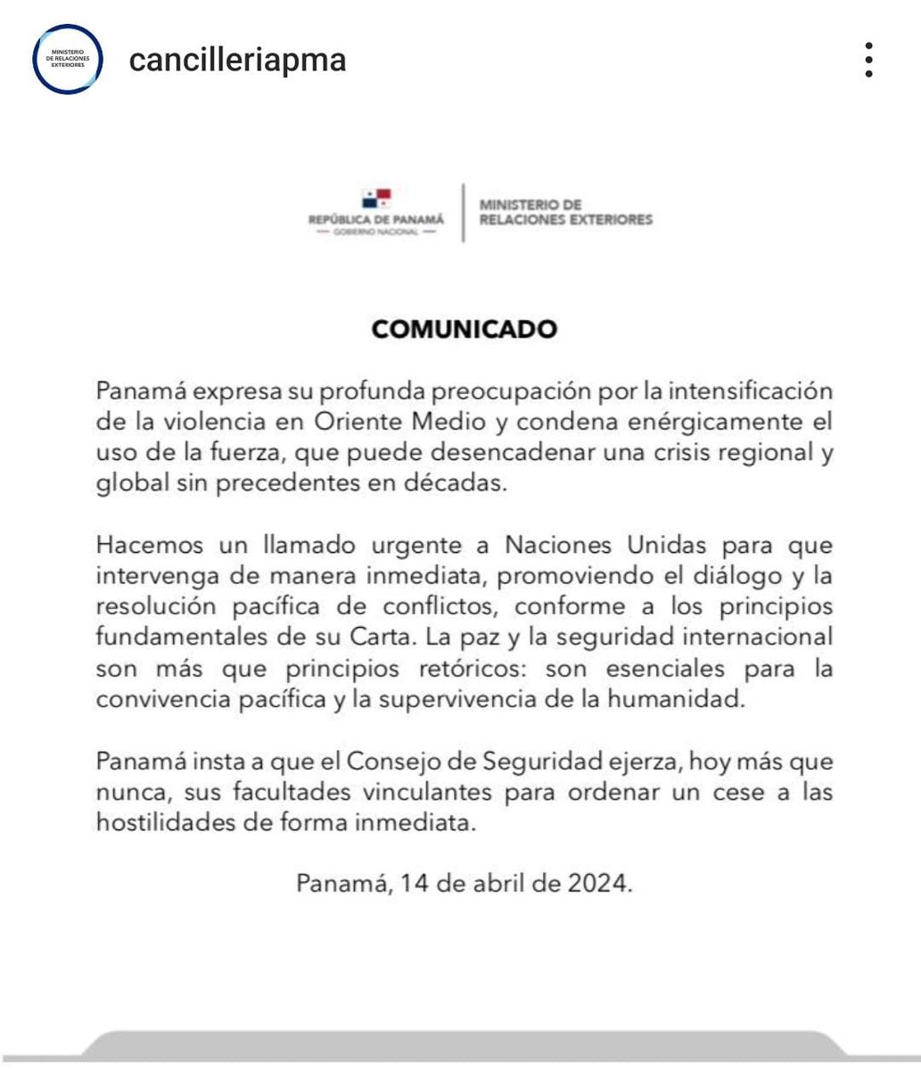 PTYdeRumba_'s tweet photo. Cuando los funcionarios son nombrados de a dedo , suceden situaciones con las emitidas por la Cancillería de #Panama , emitir su posición nos involucra como país en un conflicto armado que no nos compete, ni tenemos cómo defendernos https://t.co/u5TTnDoErc