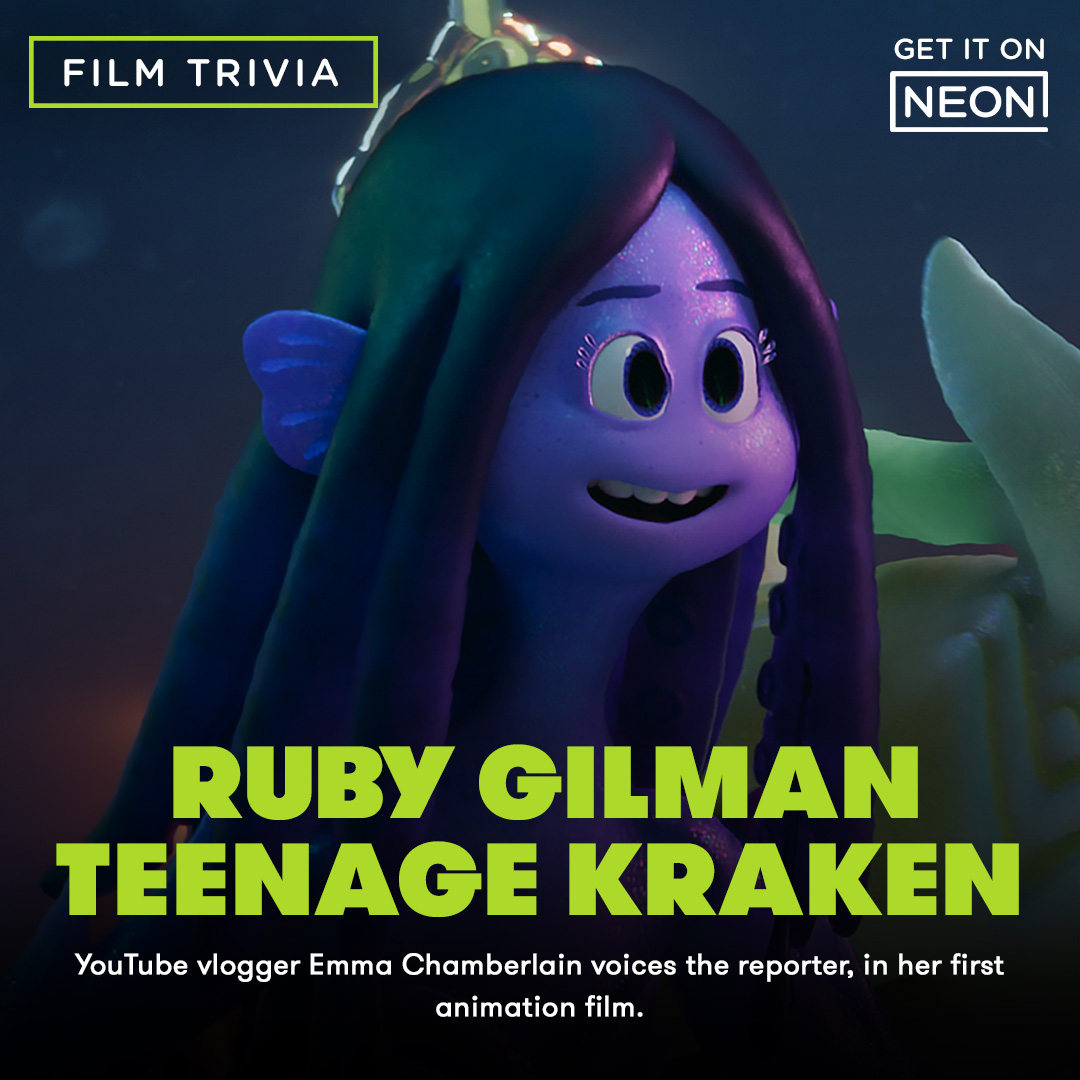 We're so here for the vlogger to voice actor pipeline. #RubyGilmanTeenageKraken is streaming now on Neon.