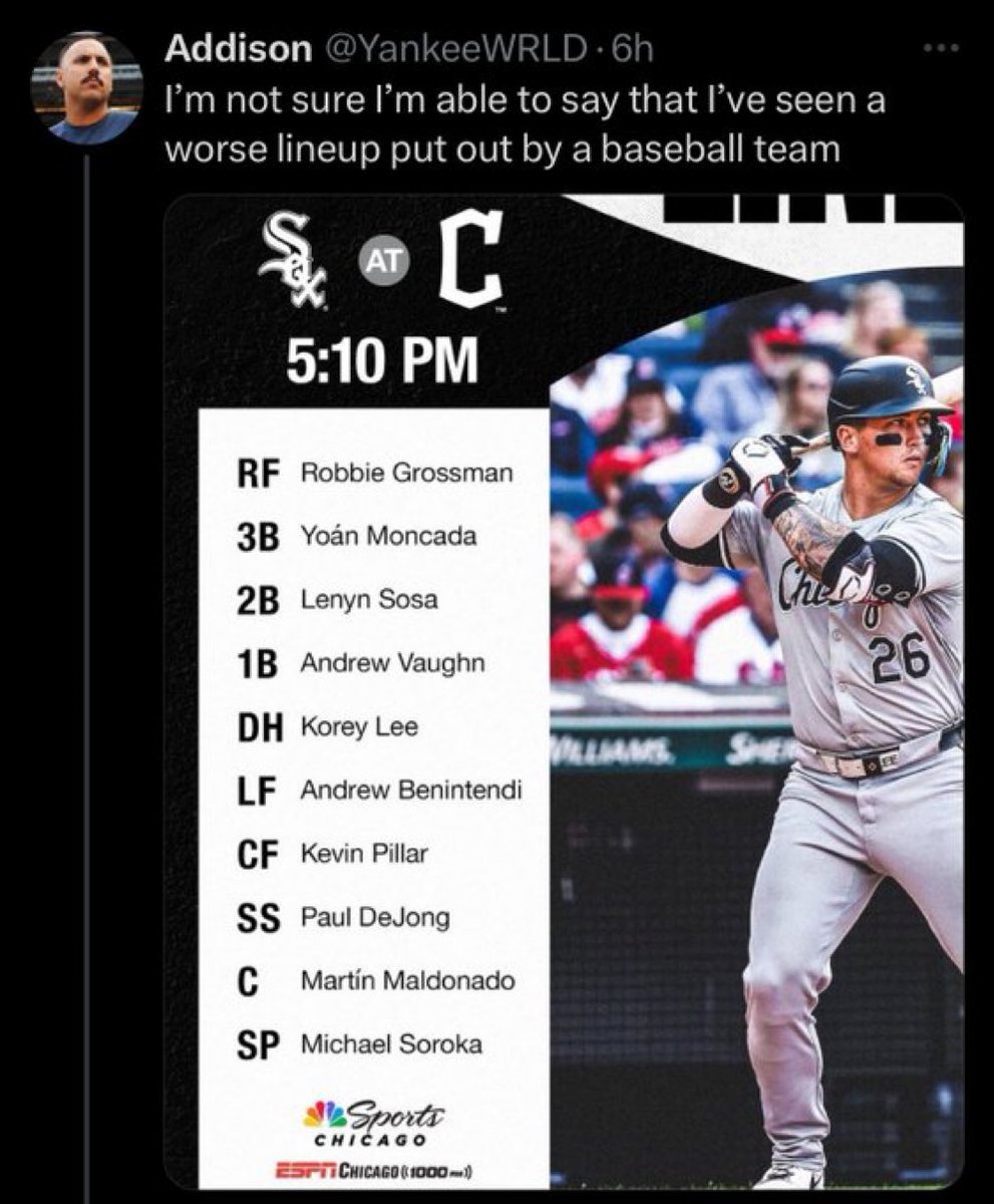 CubbieWooWin's tweet image. MY MANAGER #GRIFOL CAME UP WITH A BALLA ASS LINEUP! 

💪 stop bashing my team