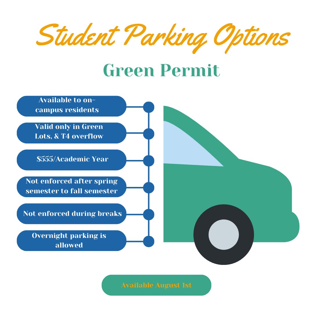 UMDParking's tweet photo. Secure your spot on campus with the Green Parking Permit! Enjoy convenient parking options while supporting sustainability initiatives. Get yours now and breeze through the semester hassle-free! 📷📷
.
.
.
.
.
#parkingpermit #umd #umdstudents #duluth #duluthmn https://t.co/RRP5lz09Ef
