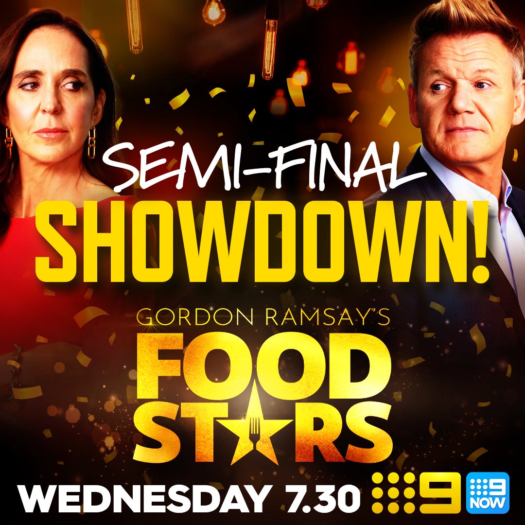 It's a semi-final showdown for the ages! 🤩 #FoodStarsAU | Wednesday 7.30pm AEST on @Channel9 and @9Now