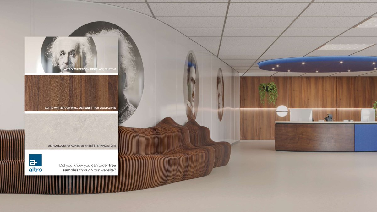 altro_aus's tweet photo. Did you know you can order Altro wall & floor samples through our website?
Order your samples: https://t.co/sL4i5c9AJj
Featuring:
Floors: Altro Illustra™ adhesive-free
Walls: Altro Whiterock Digiclad™ & Altro Whiterock™ wall designs
#AltroAus #altrosampleofthemonth https://t.co/YHe1WSh6tF