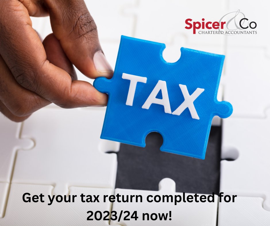 Do you tend to delay filing your tax return until the deadline?
Don't procrastinate and postpone! The tax year end last week - you can submit now! So contact us to get your tax sorted.
spicerandco.co.uk
 #TaxPreparation  #AccountingServices #Dunstable