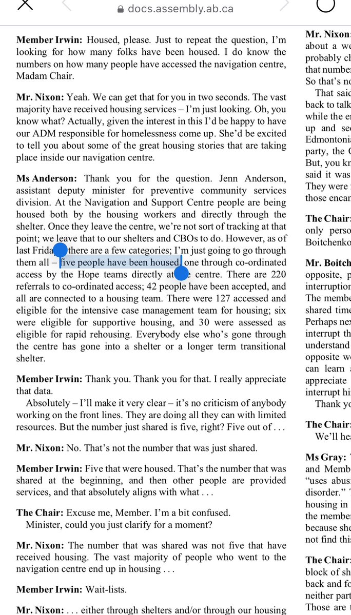 @JasonNixonAB I think Central Navigation & Support centres are important, when a government displaces many hundreds of individuals from encampments & the Gov’s total number they housed was 5 folks … it is evident that we have a housing emergency. Those folks ALL deserved to be…