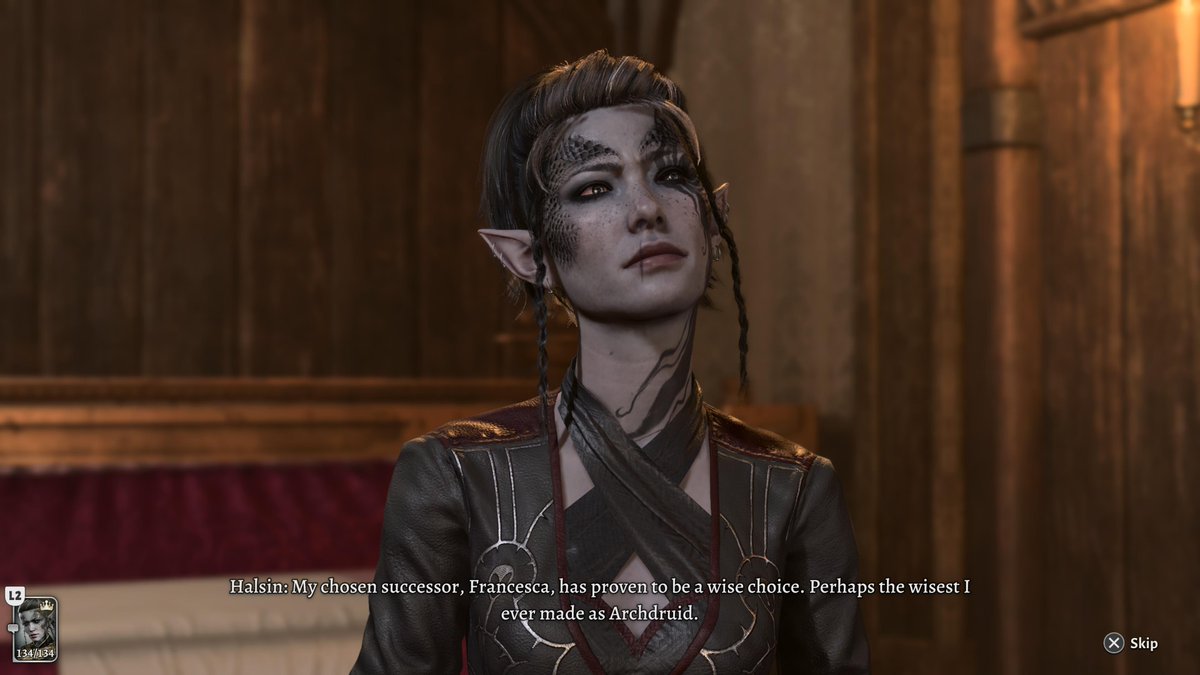 Mpikes's tweet photo. @loveroforin My black dragon blooded Durge drow  Nabe! 🥰 https://t.co/bJkJVL8Yzc