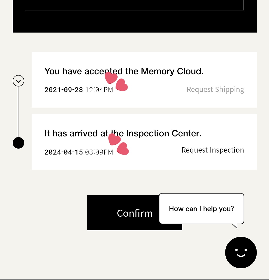 iyoonthv's tweet photo. — Tweet con el anuncio y link:
• 09:12 (cumpleaños de namjoon)

— Aceptación del Memory Cloud:
• 12:04 (cumpleaños de seokjin)

— Llegada al Centro de Inspección:
• 03:09 (cumpleaños de yoongi)

— PRÓXIMA ACTUALIZACIÓN:
• ¿ 02:18 ? 👀

BTS IS COMING
#MNCR_Logistics #MNCR #BTS https://t.co/a44MzOqoLi