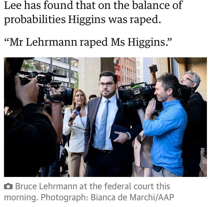 Never forget that this liar &rapist’s staggering ego & sense of entitlement was largely nurtured & fortified by pathologically misogynistic elements of our MSM who relentlessly vilified a rape victim to protect this POS It’s time for Royal Commission into the conduct of our MSM