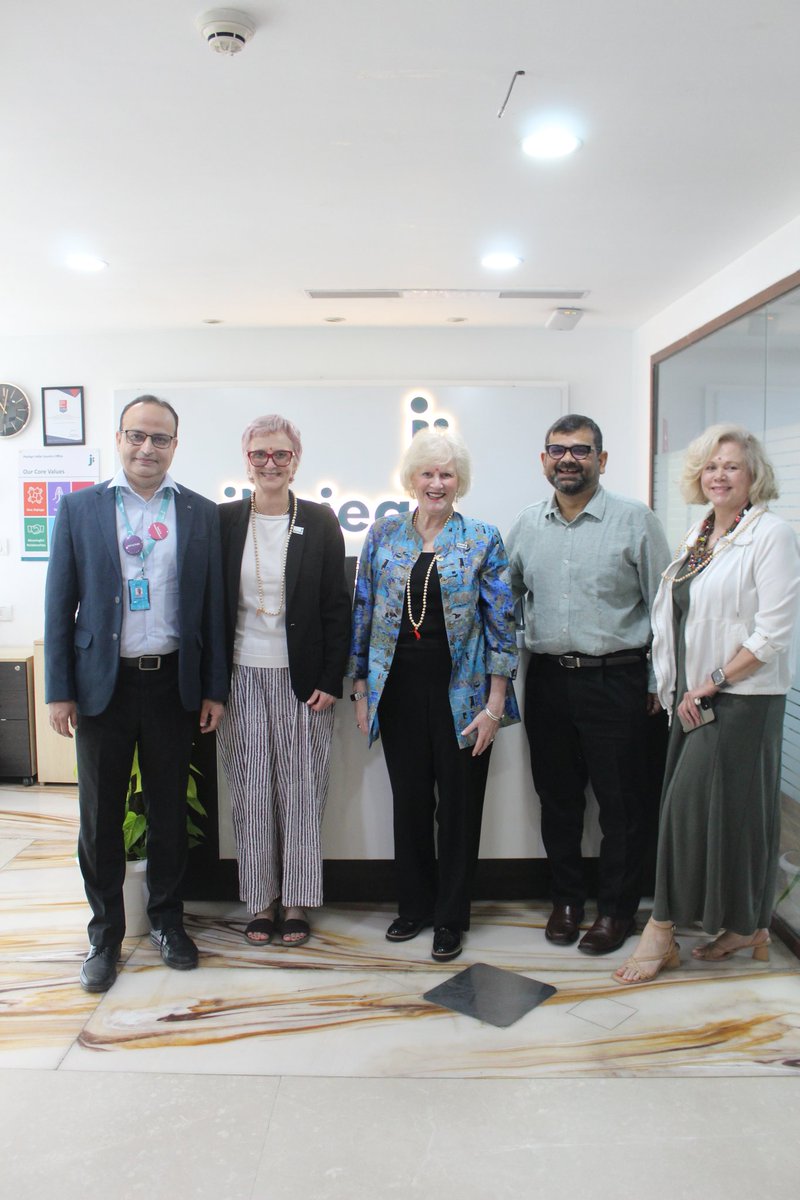 JhpiegoIndia's tweet photo. Always a pleasure to host
Leslie Mancuso @JhpiegoCEO, @DeboraBossemey1 &amp; #BernadetteChanner.
Our global leadership team joins us today in Delhi till 23 April. 
Excited to meet the country teams, partners, @MoHFW_INDIA officials, visit Odisha @nhmodisha @HFWOdisha. @Somesh_KumR https://t.co/M0fhTN1sgL