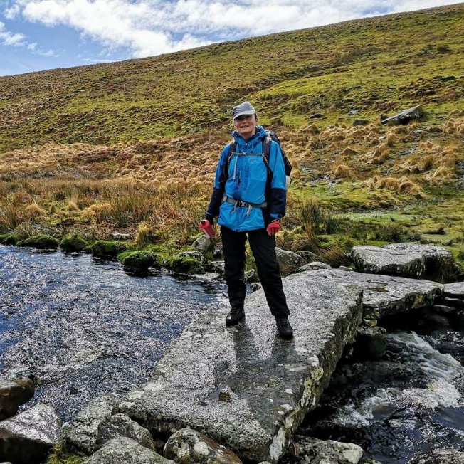 Back from a very wet & wild Two Moors Way. I love long distance paths, carrying everything I need & adventuring but blimey was it wet.