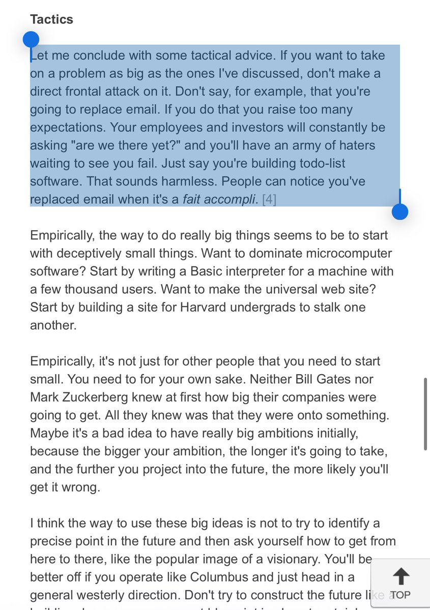 IMO humane pin is a pretty good product, it’s better than alexa or any smart home speaker. I think they messed up their market positioning by trying to “replace the smartphone” and set everyone’s expectations too high quoting @paulg ‘s essay here to prove my point