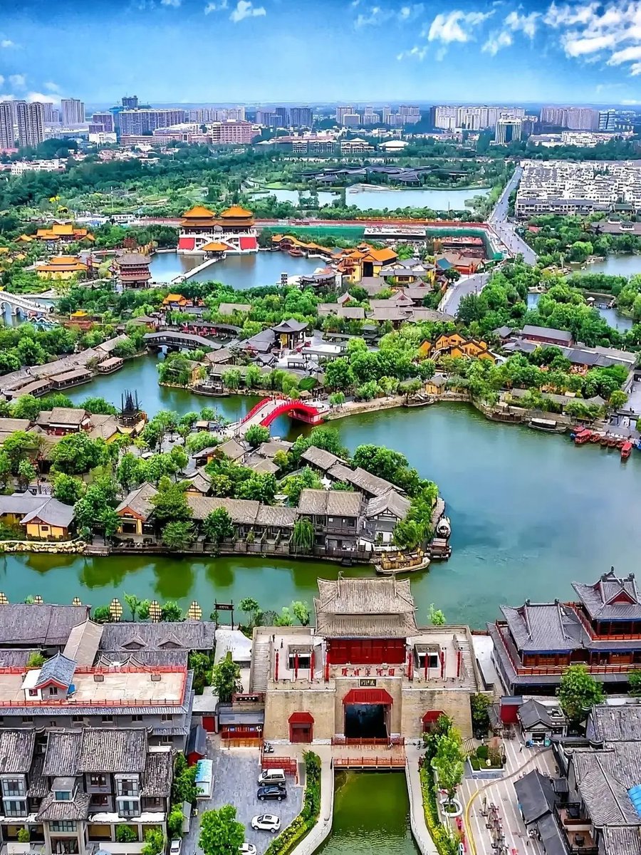 💕Kaifeng Qingming Shanghe Tu Scenic Area
開封清明上河圖景區。
#beautiful