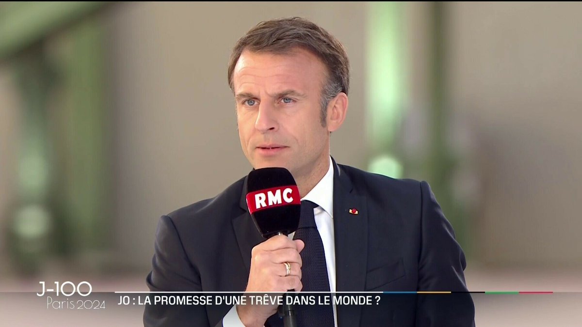 BFMTV's tweet image. 🔴 EN DIRECT
Macron regrette que la France soit un pays "où le sport n'est pas forcément au cœur du projet de la nation"
l.bfmtv.com/6nXy
