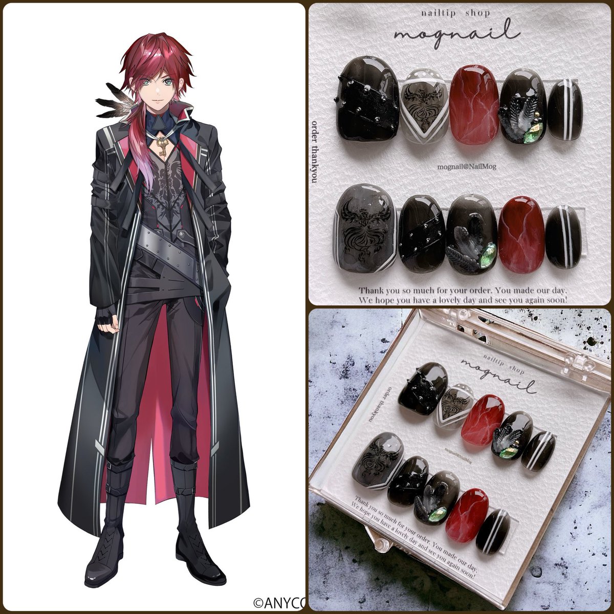 mognail ♡ ネイルチップ販売 on X: 