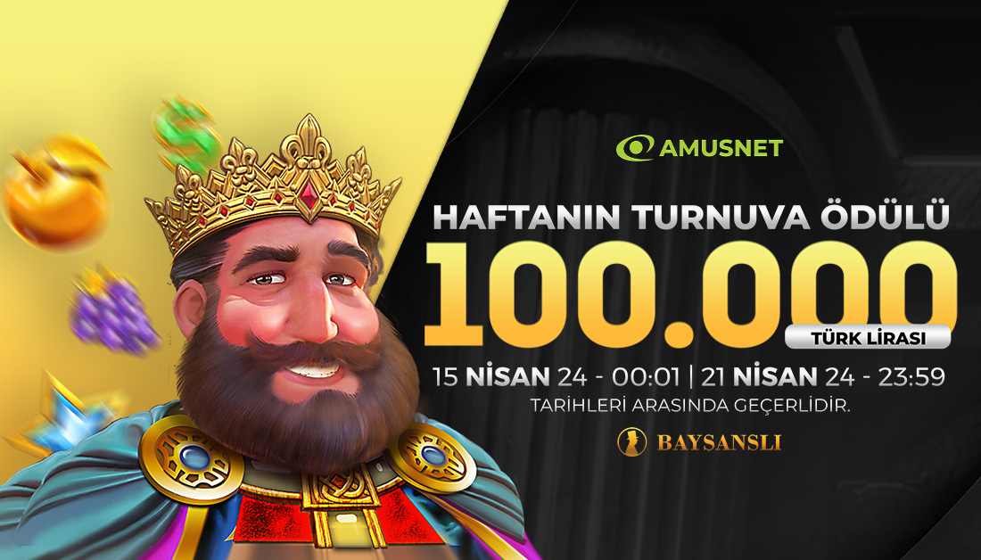 👑Amusnet Turnuvası @BaysansliR 'de!👑

💵Haftanın Turnuva Ödülü Tam Tamına 😱100.000😱 TL!

🗓️15-21 Nisan Tarihleri Arasında Geçerli Bu Turnuvayı Sakın Kaçırma!💵

#bayşanslı #bayşanslıgiriş #turnuva #casinositeleri #denemebonusu

🥰Turnuva Linki🥰
🔗cixi.bio/baytwit🔗