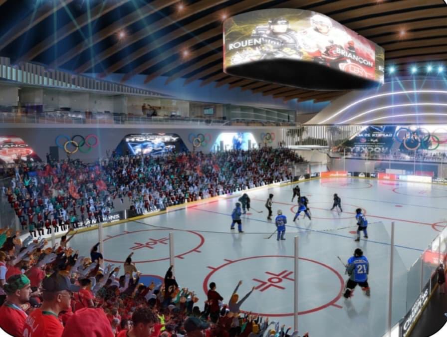 🚨 OFFICIAL! Here's the design of Rabat's new hockey stadium 🇲🇦! The largest in Africa. The new stadium will be built with a budget of 24 million euros.