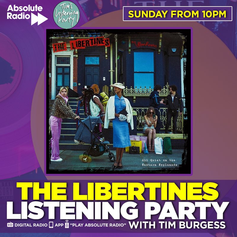 Our @libertines All Quiet On The Eastern Esplanade @LlSTENlNG_PARTY - available right here (or wherever you usually get your podcasts) podcasts.apple.com/gb/podcast/tim…