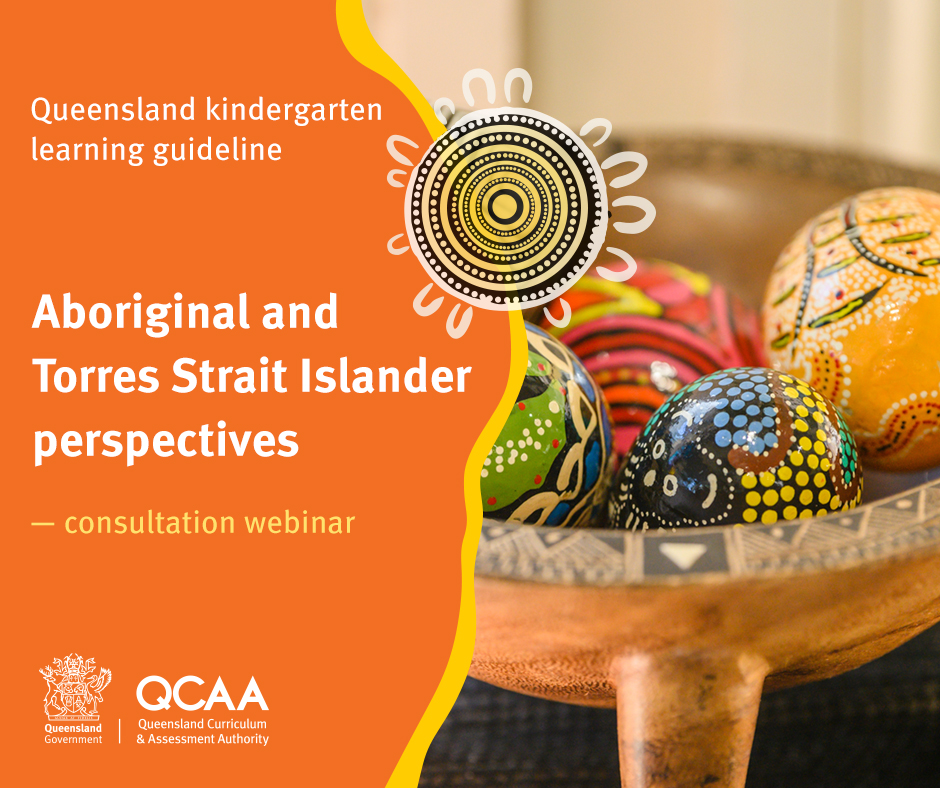 On Thursday 2 May, join our webinar to review proposed changes in the draft Queensland kindergarten learning guideline (QKLG) designed to help kindergarten educators embed Aboriginal and Torres Strait Islander perspectives across teaching and learning ✅💡
events.qcaa.qld.edu.au/Event.aspx?e=2…