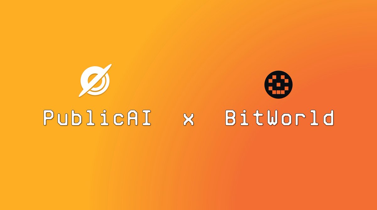 🚀 #BitWorld x #PublicAI PublicAI provides a distributed AI network that  allows anyone, from anywhere in the world to earn rewards by contributing  to AI. BitWorld is an AI-driven Modular Game Infrastructure