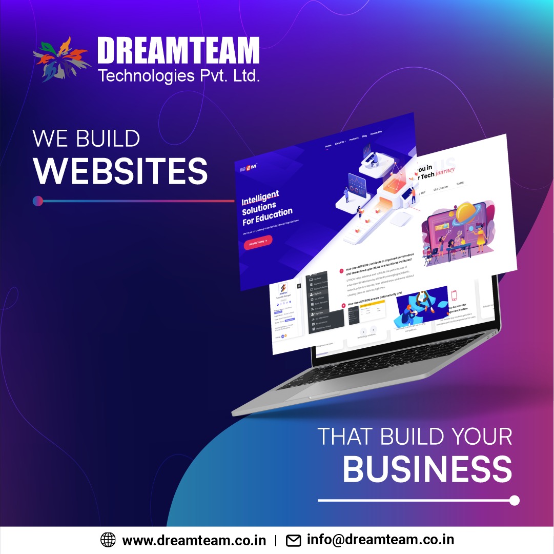 Create professional websites faster than ever and grow your business with DreamTeam.
.
.
.
.
.
.
#onlinewebsite #itsolutions #IT #CRM #erp #erpsolutions #smallbusiness #automation #ERPSystem #literom #dreamteamtechnologies #campuserp #automation #schoolmanagementsoftware