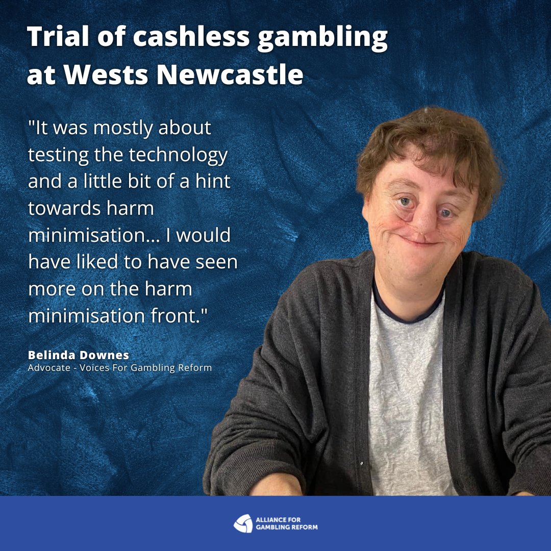 ReformGambling's tweet image. The recent trial of cashless gambling at Wests Newcastle was voluntary and not a “serious attempt” to test the technology. smh.com.au/national/nsw/t…

 #TechTrialLimits #CashlessTechnology #GamblingReform #coffeewithbelindadownes