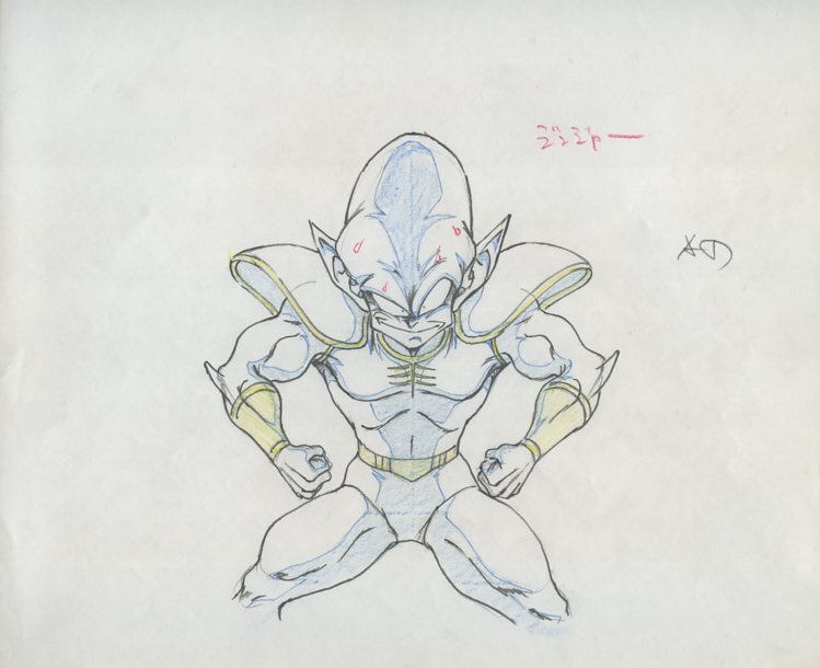 Genga of Ginger from the first DBZ film by Hisashi Eguchi/江口寿志