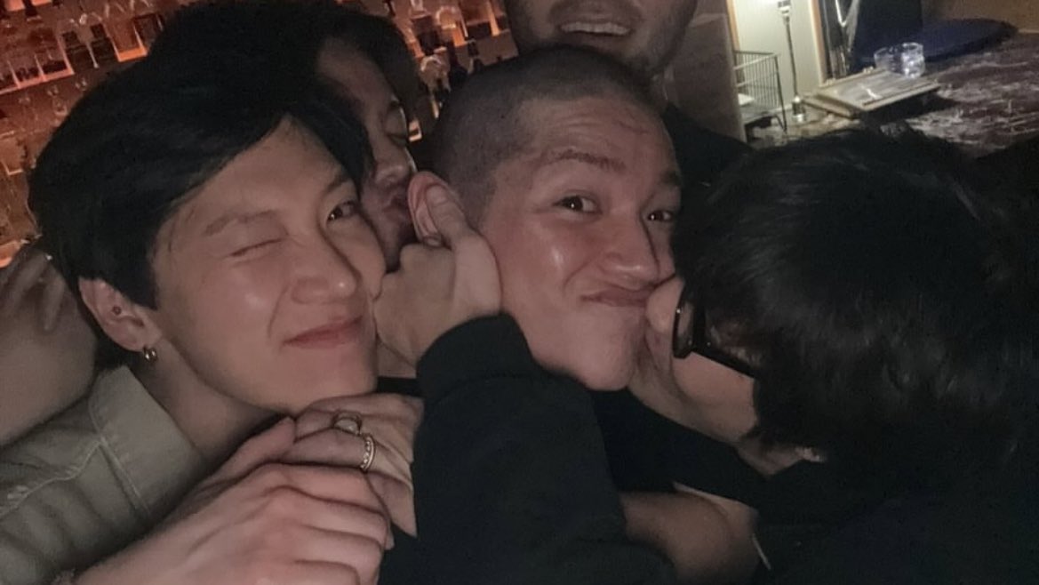 sukinayuta's tweet photo. they're still our liddol sillychil even till the end 🥹🤍 https://t.co/4vTHjzRLDu