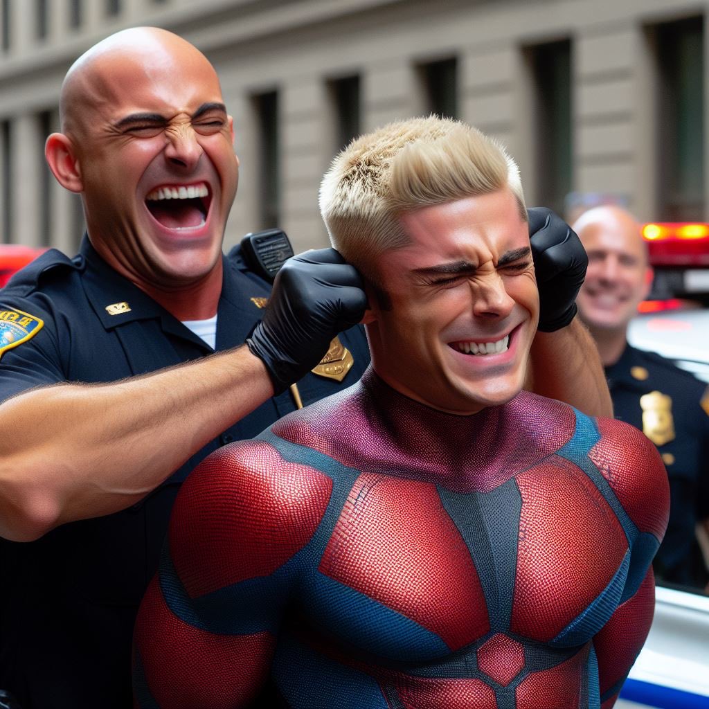 PerryKrutz's tweet photo. Handcuffed and humiliated ππ€ #draggedbytheear #handlebarears #hunks #himbos #gay #domination #superheros #punished #earpulling #sayuncle #StretchEarstrong #men #gaybully https://t.co/IZ7mqZ4PYo