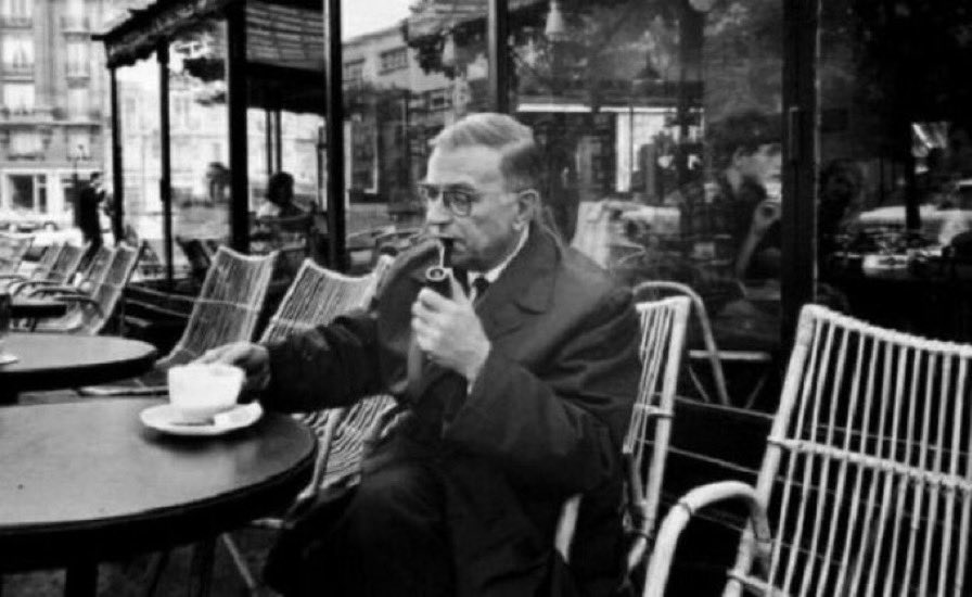 «Vielleicht gibt es schönere Zeiten, aber diese ist die unsere.» Jean-Paul Sartre, gestorben am 15. April 1980.