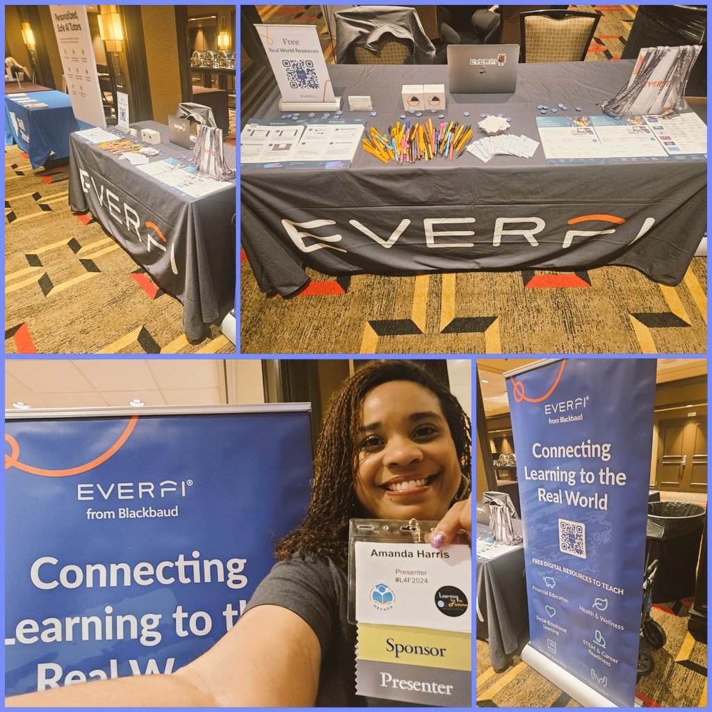 Such a great day at Saturday's @NvstateED #L4F2024 Conference! We are so grateful for our continued partnership supporting #Nevada Teachers! 🥰 #LearningfortheFuture #FinancialLiteracyMonth #FinancialLiteracy @EVERFIK12 #21stCenturyLearners  #CTE