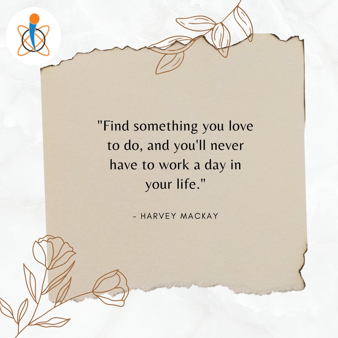 Passion fuels greatness. Love what you do, and you'll never work a day in your life. 💼

#Harvaymackay #PassionDriven #Greatness' #infocratswebsolution