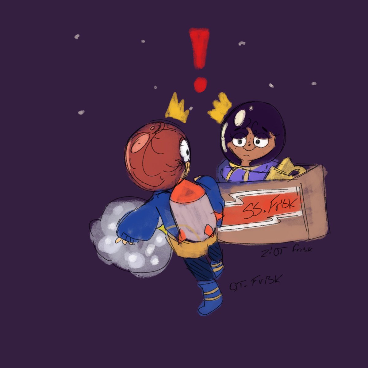 Scribfinite's tweet image. #Zimoutertale #Outertale 

Okay so, they meet