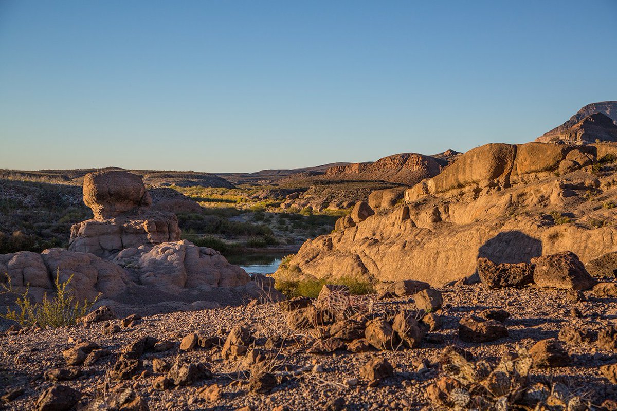 'You go south from Fort Davis Until you come to the place Where rainbows wait for rain.... And the river is kept in a stone box And water runs uphill. And the mountains float in the air. Except at night, when they run away to play With other mountains.' ---- a vaquero describes…