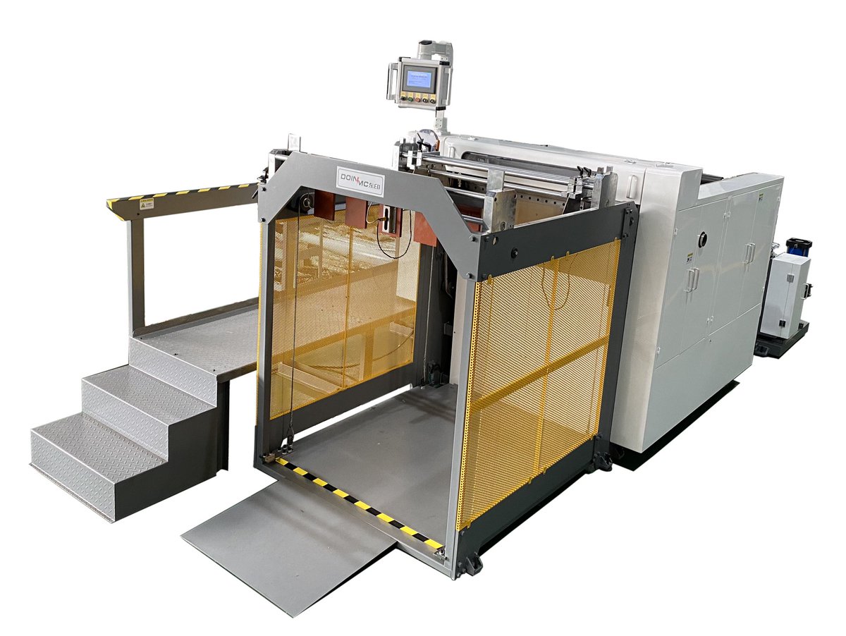 Sunny Monday. Machine is ready for FAT step.