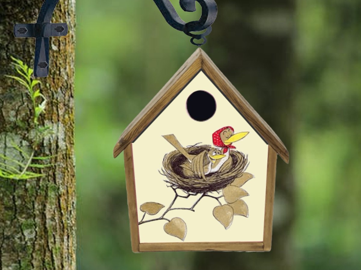 Rustic Birdhouse Bird House Handmade Custom Design De Laval tuppu.net/36c9a1d8 #chickencoop #Etsy #signs #woodstove #ChickenDaddy #GardenDecor