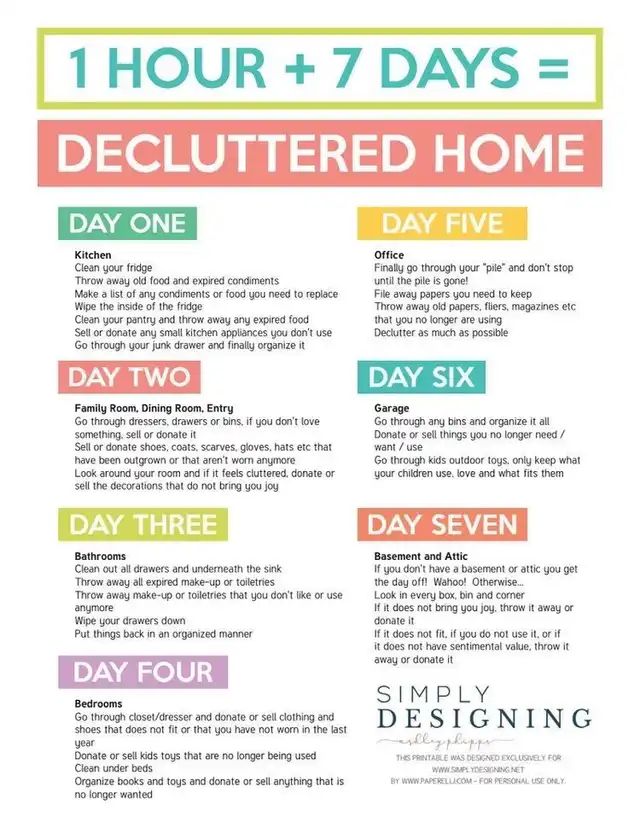 'Simplify, declutter, thrive. Here's to a clutter-free life! 🌿 #DeclutteringJourney #OrganizedHome