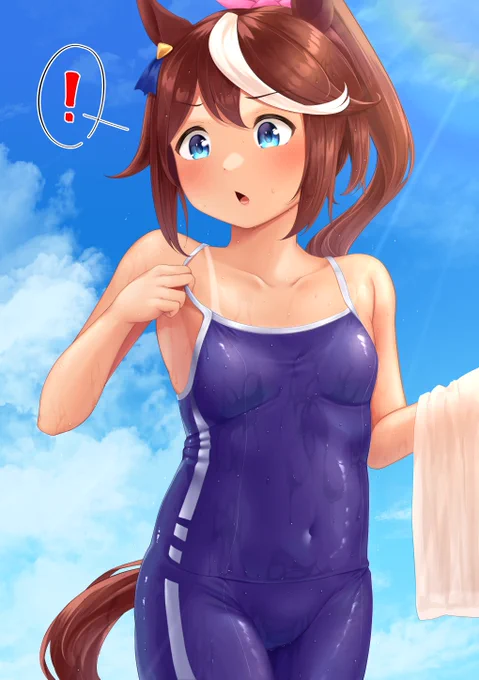 #気温が高いので気が早いが水着絵が見たい 