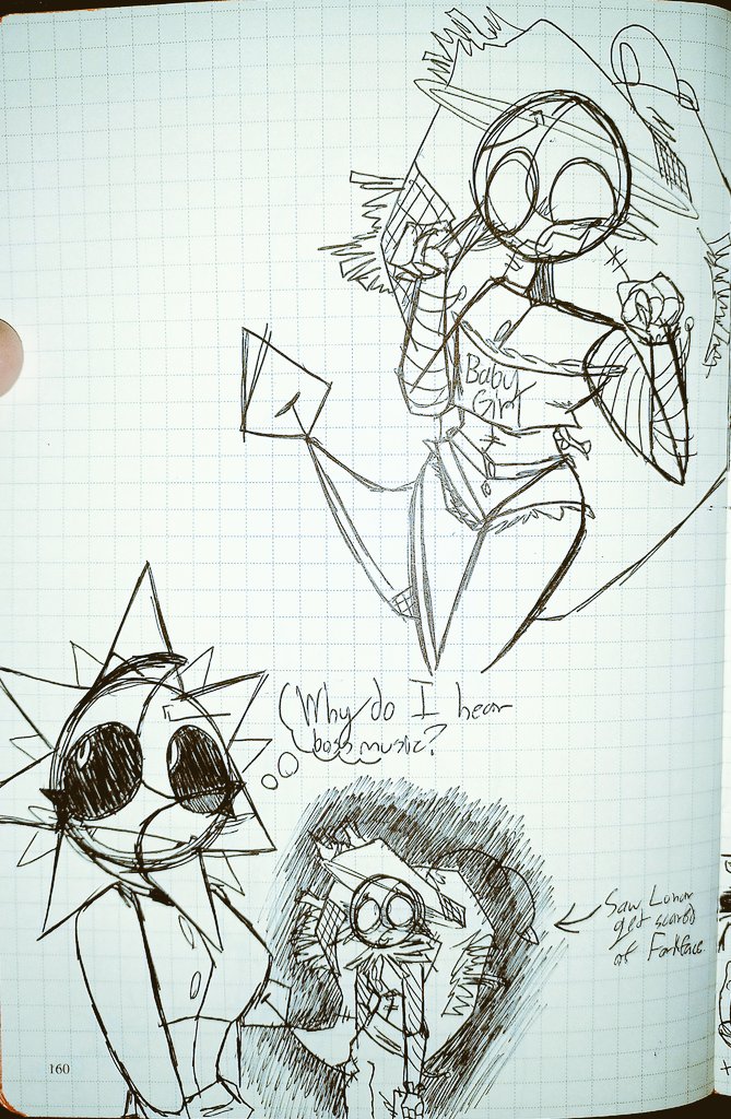 Solar_EclipseDA's tweet photo. Some doodles from a few weeks ago.
#jackomoonsams #jackomoontsams #jacksams #jacktsams #forkface #forkfacesams #forkfacetsams #franksams #franksams #sams #tsams #thesunandmoonshow #fnaf https://t.co/g6GnV0Guzr