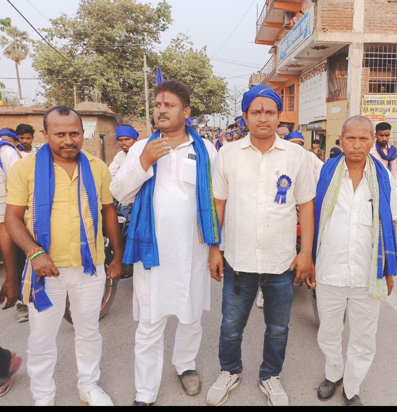 manojdasta's tweet photo. Baba Sahab Dr Bheemrav Ambedkar ji ka Jayanti samaroh Bada hi Harsh Ullas ke sath Manaya Gaya is mauke per Bihta Prakhand ke Tamam SC ST Ke Log upsthit Rahe Jay Bheem https://t.co/e054PHRIN5