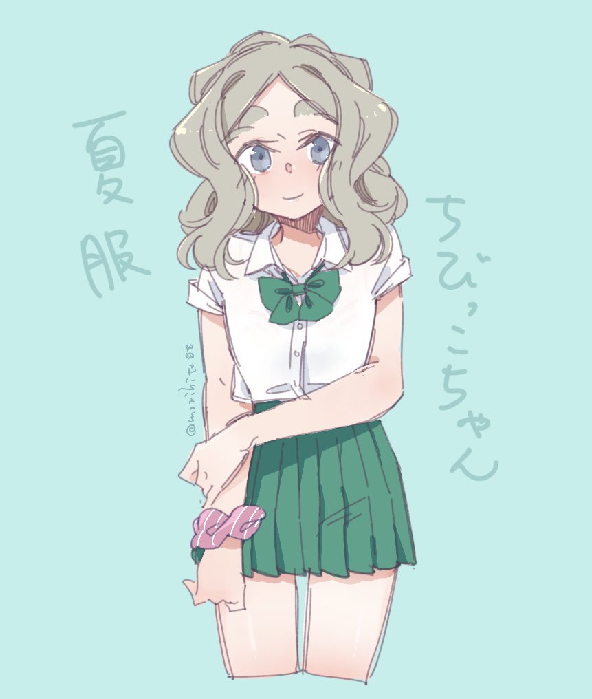 暑いので夏服ちびっこちゃん☺️ #ちびっこちゃん朝活 