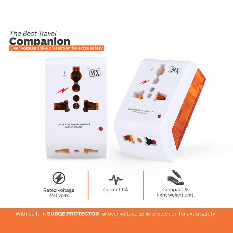 mx_electronics's tweet image. ⚡️ Light up your travels with the MX Multiplug 3 Pin Universal Socket Connector 5 Amps! 🌍✈️ 

To know More Visit : rb.gy/z8hlan

#adapter #powersocket #multiplug #universalsocket #conversion #indianplug #technology #ElectricalAdapter #MX