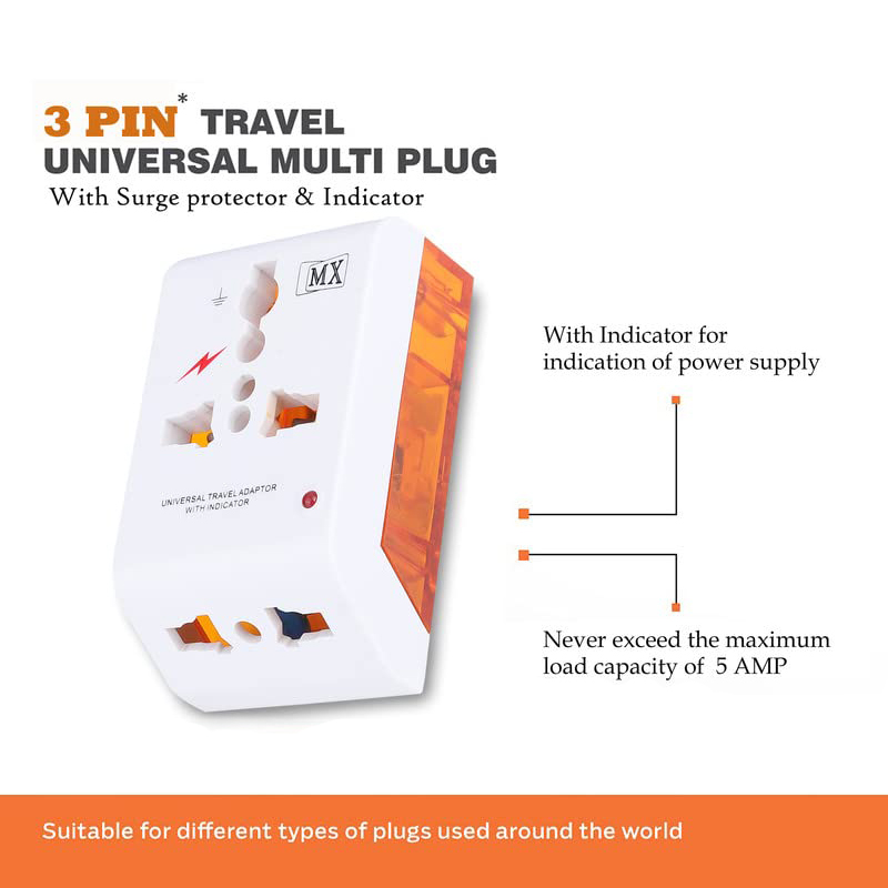 mx_electronics's tweet image. ⚡️ Light up your travels with the MX Multiplug 3 Pin Universal Socket Connector 5 Amps! 🌍✈️ 

To know More Visit : rb.gy/z8hlan

#adapter #powersocket #multiplug #universalsocket #conversion #indianplug #technology #ElectricalAdapter #MX