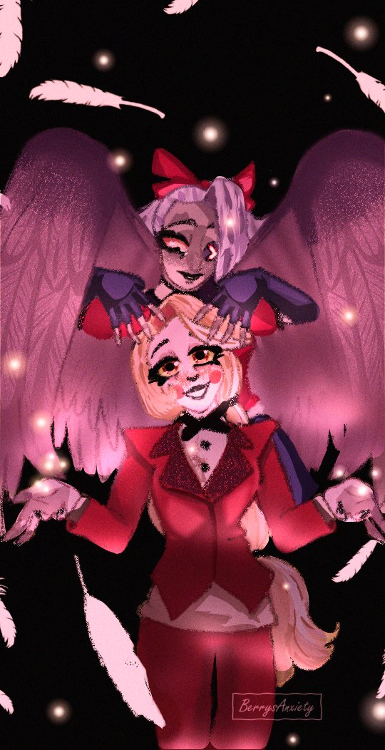 So I, I'll be your armor
Do whatever it takes, I'll make the mistakes
I'll spend my life being your partner
#HazbinHotel #chaggie #chaggiefanart #CharliexVaggie #CharlieMorningstar #vaggiehazbinhotel #Charliehazbinhotel