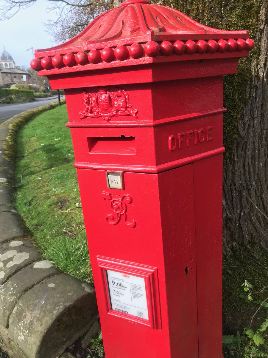 Good Morning. It's orange rooibos. Came across this Victorian postbox in #Buxton recently. It's just across form the #OperaHouse. Take care All X