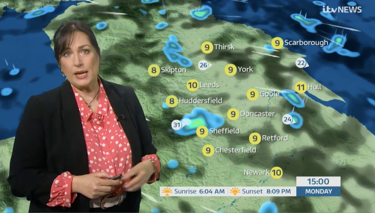 Welcome to the new week early birds! Hope you had a great weekend? #Weather: Windy, feeling cold, with heavy showers. Highs of 10°C. itv.com/news/calendar/…