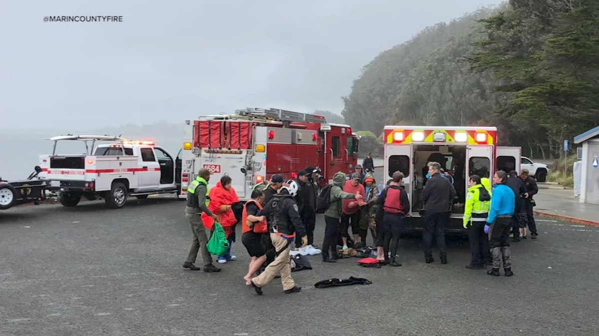 7, including child, rescued after boat capsizes in Tomales Bay in Marin Co., officials say abc7ne.ws/3Q4BoWF