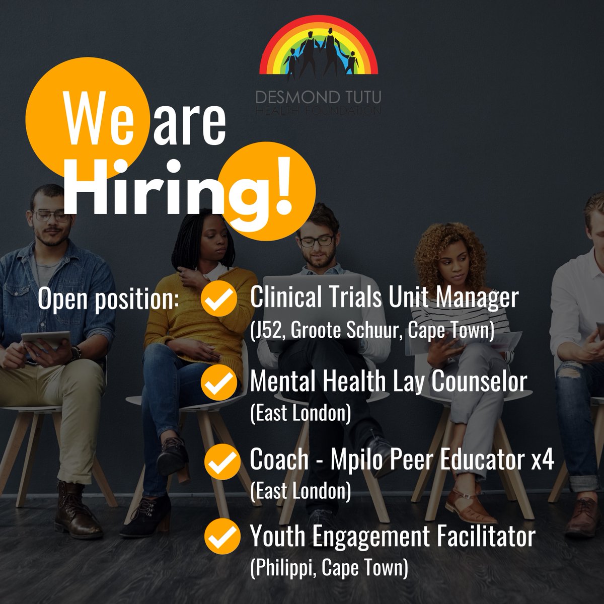 Are you passionate about making a difference in healthcare and research? We have exciting open positions available and we want YOU to be a part of our impactful work. To apply and explore the available opportunities, simply visit our careers page: applybe.com/hiv-research/s…