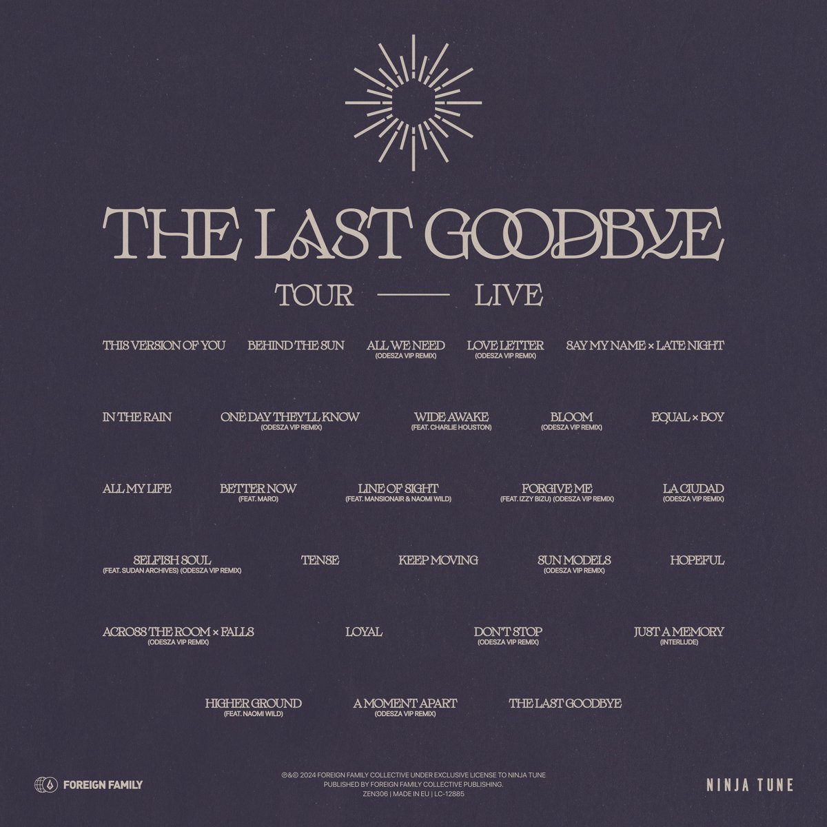 odesza's tweet photo. LIVE ALBUM - 5.31

Through the release of these live recordings, we hope that people will be able to revisit and relive the live performances that have brought us so much joy and connection.

The vinyl is available for pre-order + two tracks are out now.

https://t.co/jbZRL6p7HC https://t.co/9D8Il1MeOF
