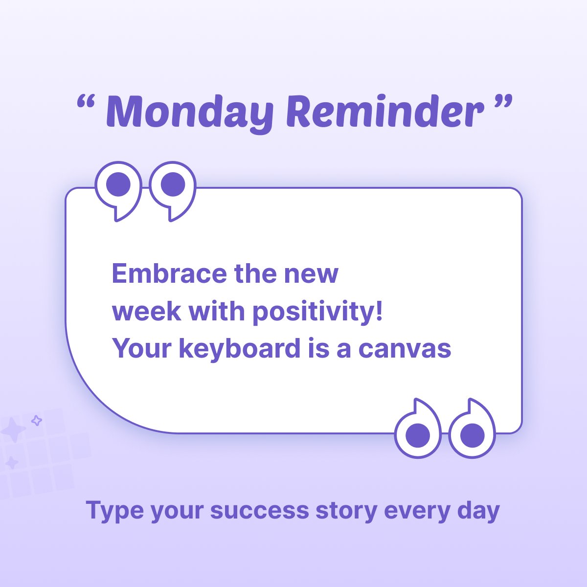 Transform your mundane Mondays into marvelous masterpieces! With our photo keyboard app, every keystroke is a stroke of genius. 🖌️💬
#mondaymotivation #photokeyboard #keyboard #mobilekeyboard #keyboardlover #mondayvibes #mondayreminder #mondayfunday #mondayblues #motivational