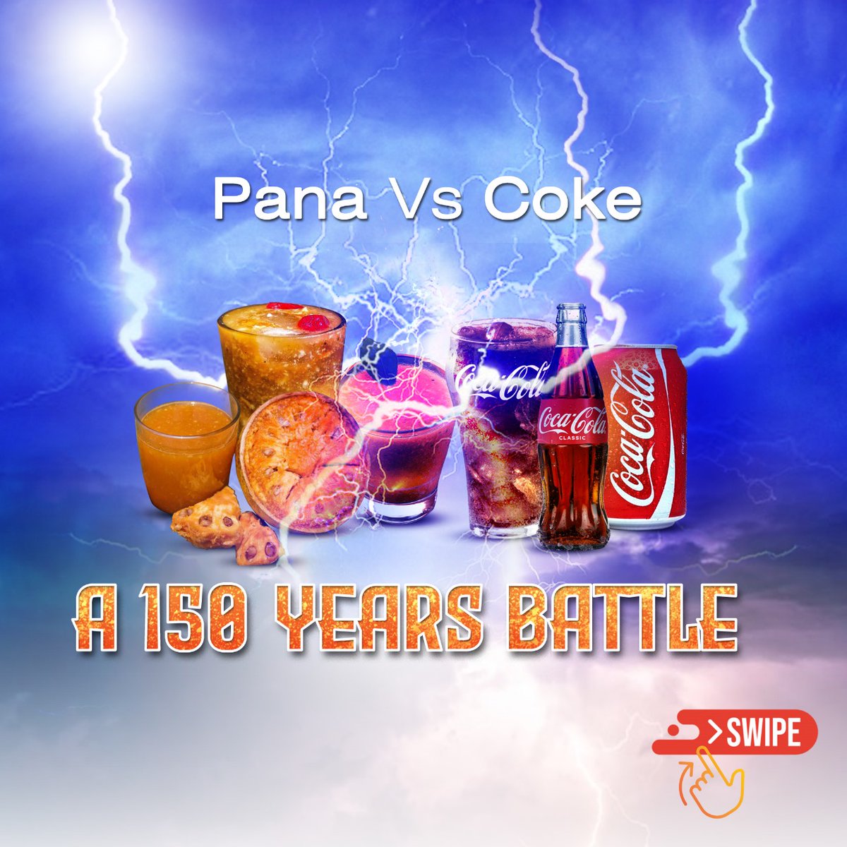 motwanigroup's tweet photo. Pana vs. Coke: the playful rivalry where the ancient recipe triumphs over modern soda. Raise a glass to Pana! Here's to a refreshing tradition and a prosperous year ahead!
#PanaPower #Panasankranti #RefreshingTradition #HappyPanaSankranti #OdiaNewYear #MotwaniConstructions https://t.co/BSOPbaYoMv